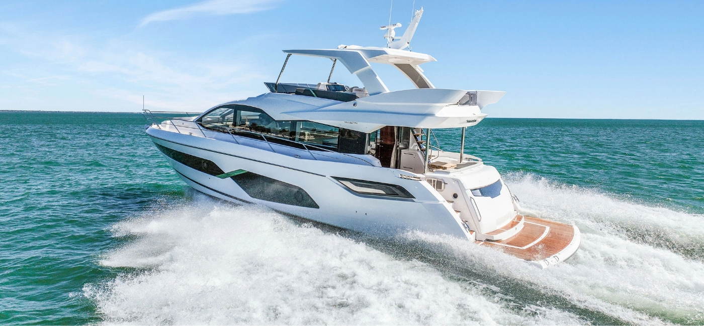 Boat sailing on the water.