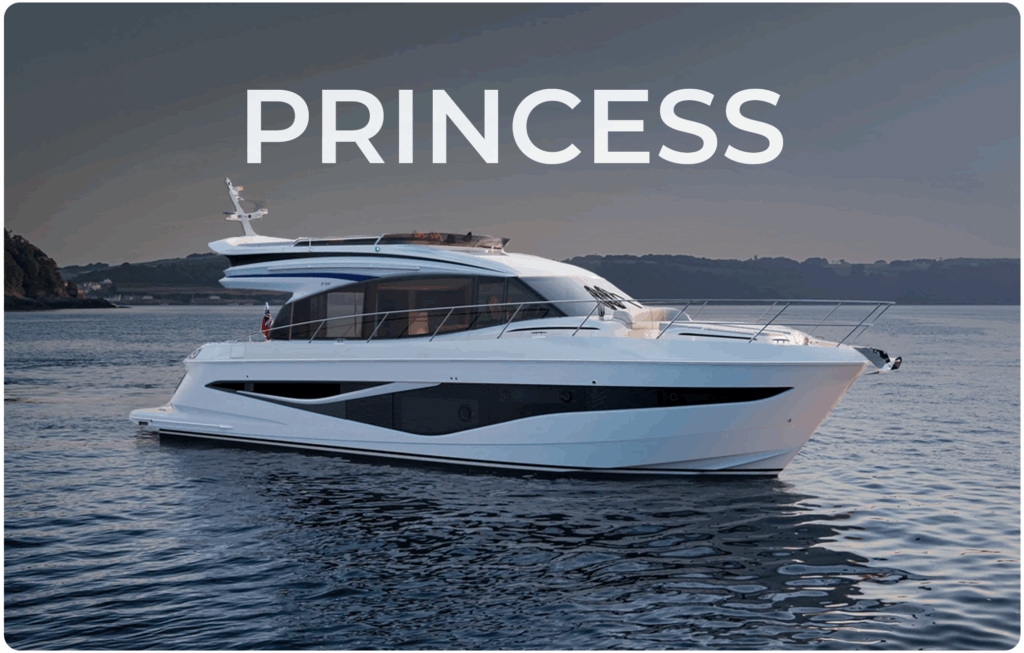 Princess Yachts at the Ft Lauderdale International Boat Show 2025