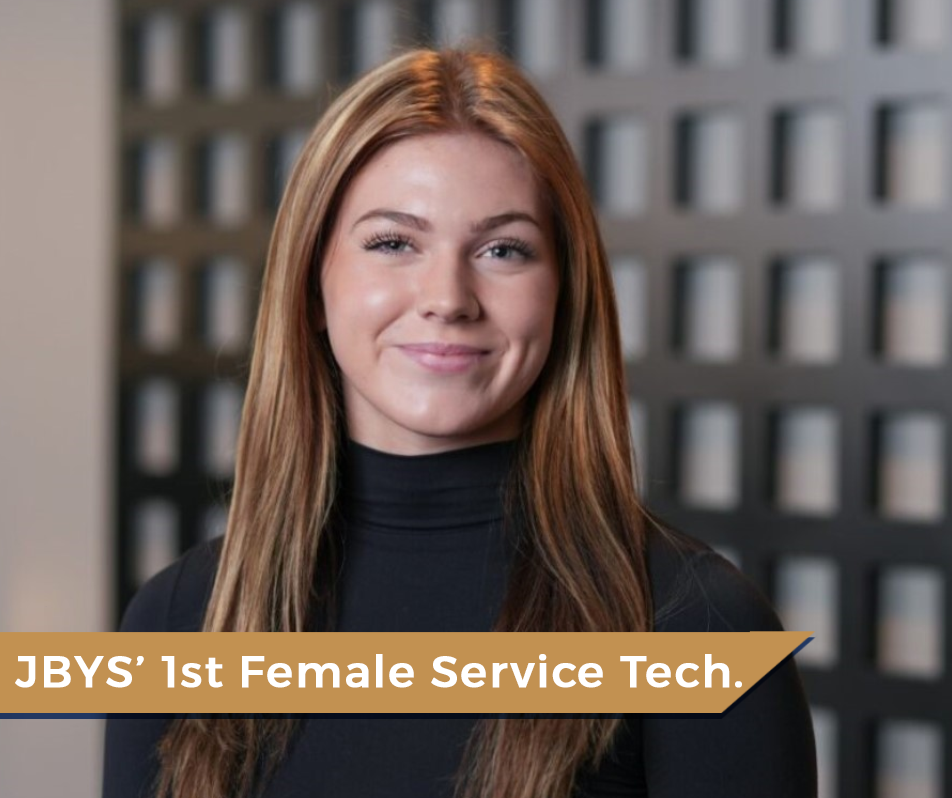 Gabby Inman is JBYS' first female service technician