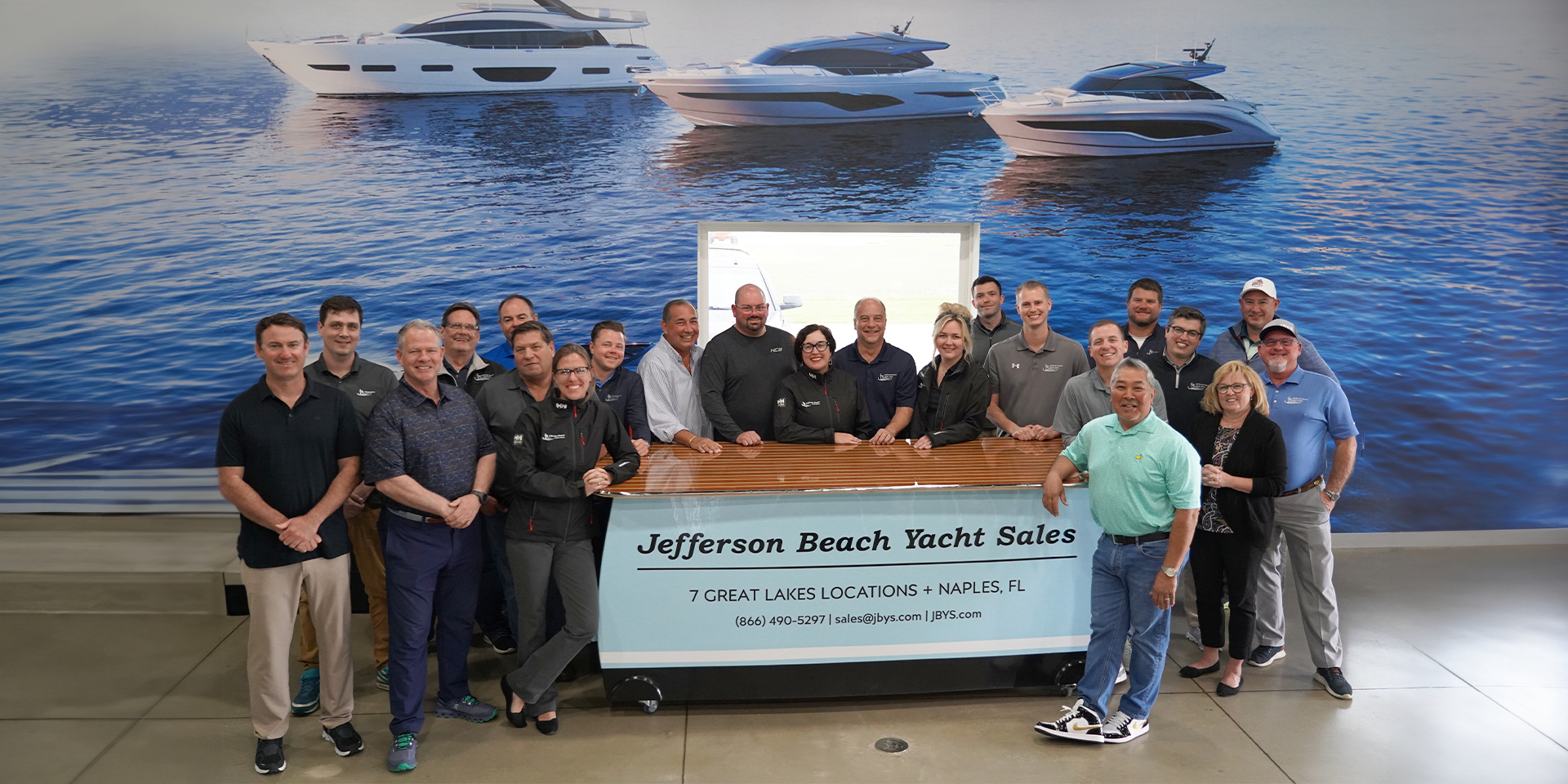 Jefferson Beach Yacht Sales Brand Family
