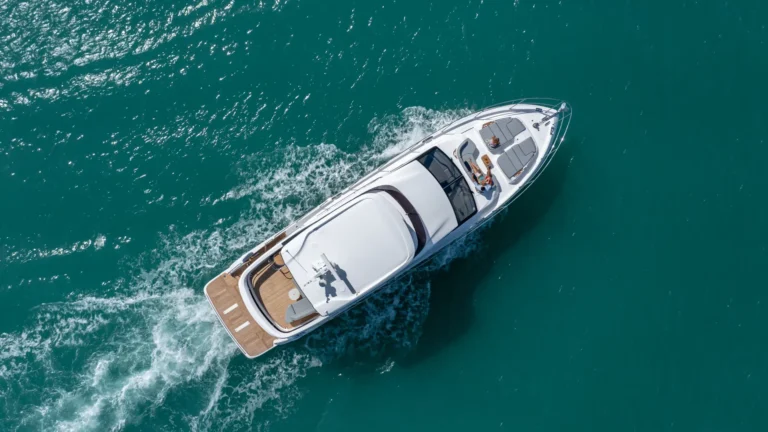 Princess X65 exterior overhead