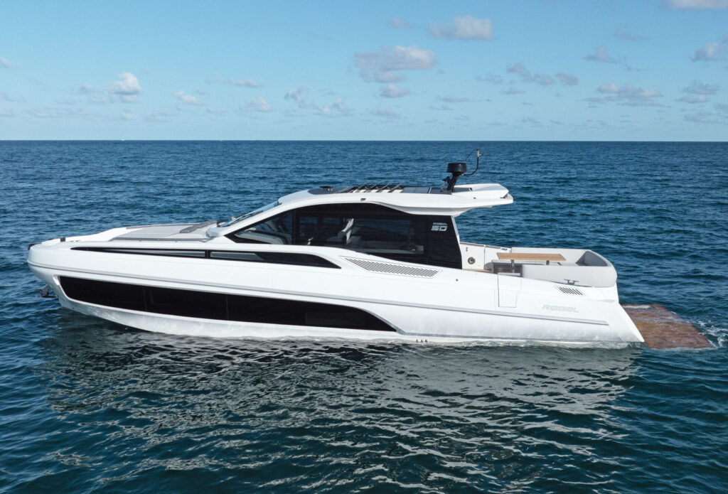 Rebel 50 exterior profile shot