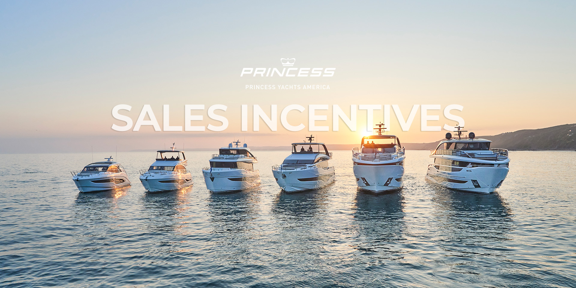 Princess Yachts summer sales incentives