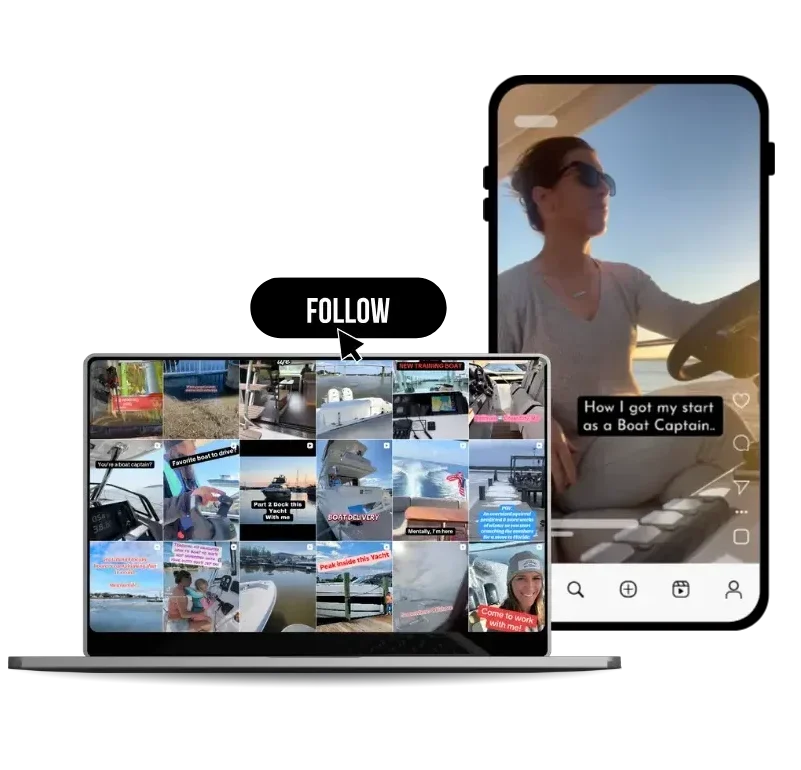 SHE'S THE CAPTAIN BOATING COURSE