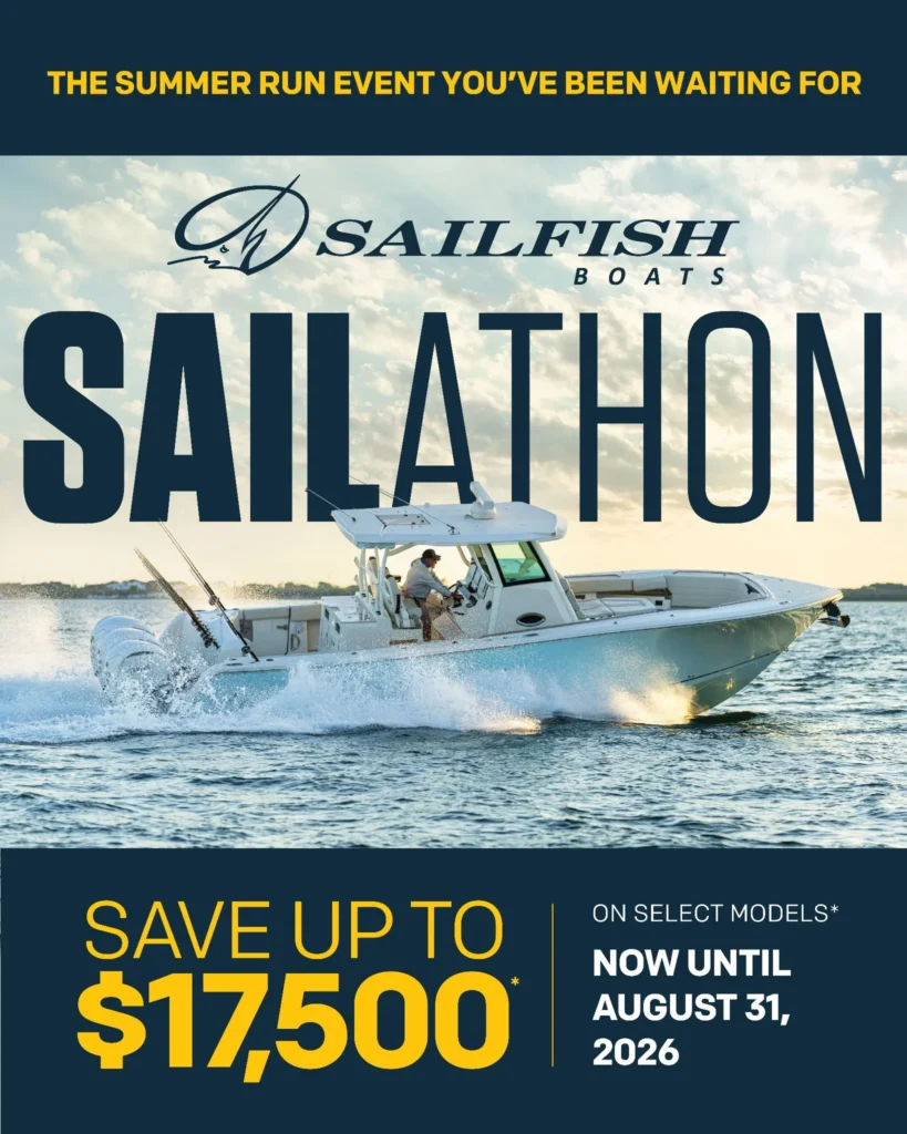 Save on New Sailfish Boats