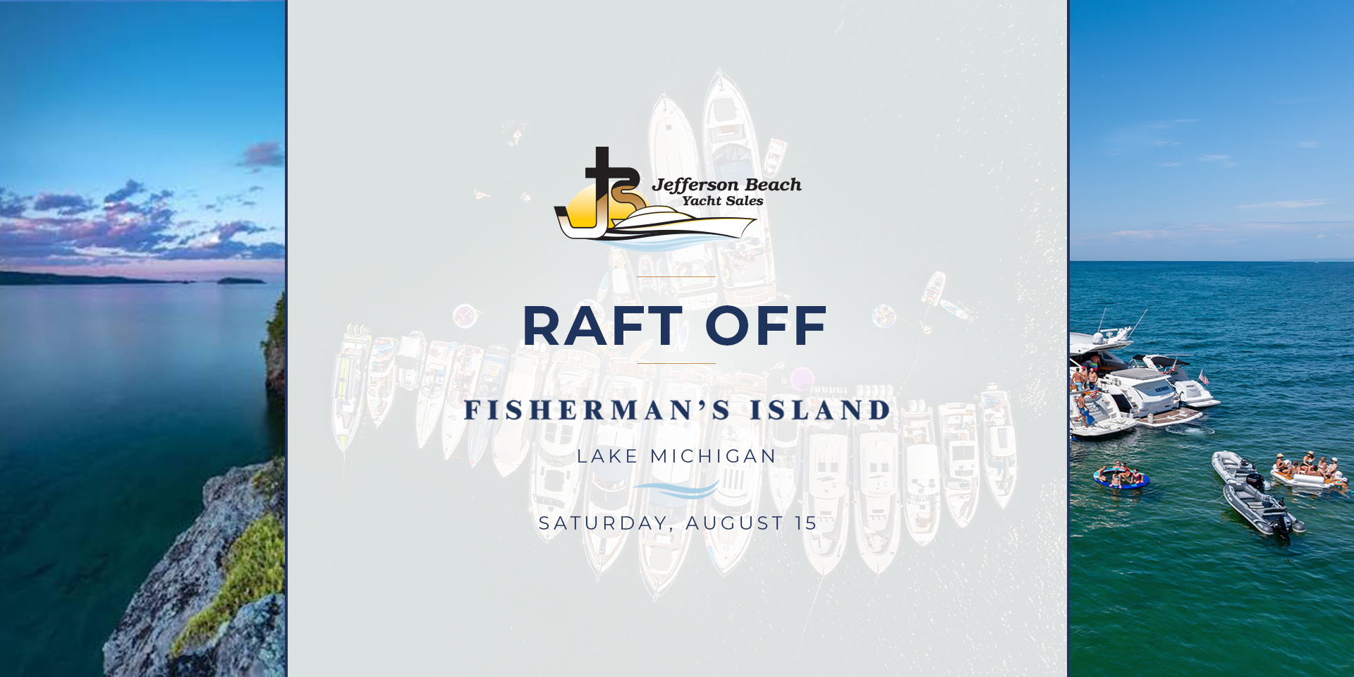 JBYS Raft off Lake Michigan